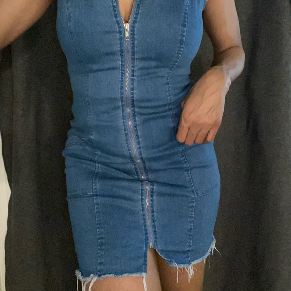 DENIM DRESS - Picture 6 of 11